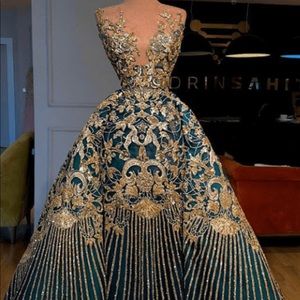 Valdrin Sahiti custom made evening gown